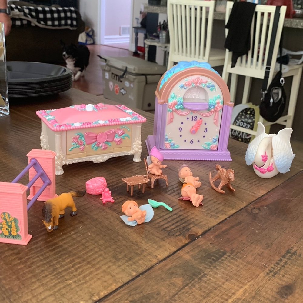 Fairy winkles vintage play set